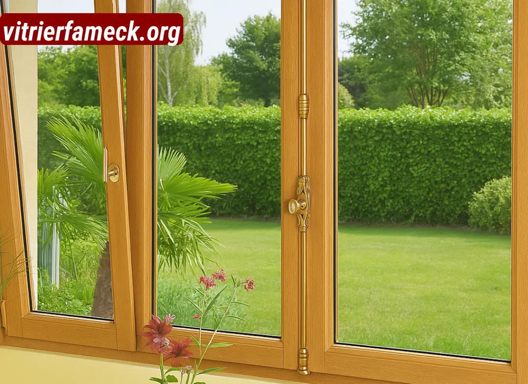 Installation de fenêtre en bois sur mesure Fameck