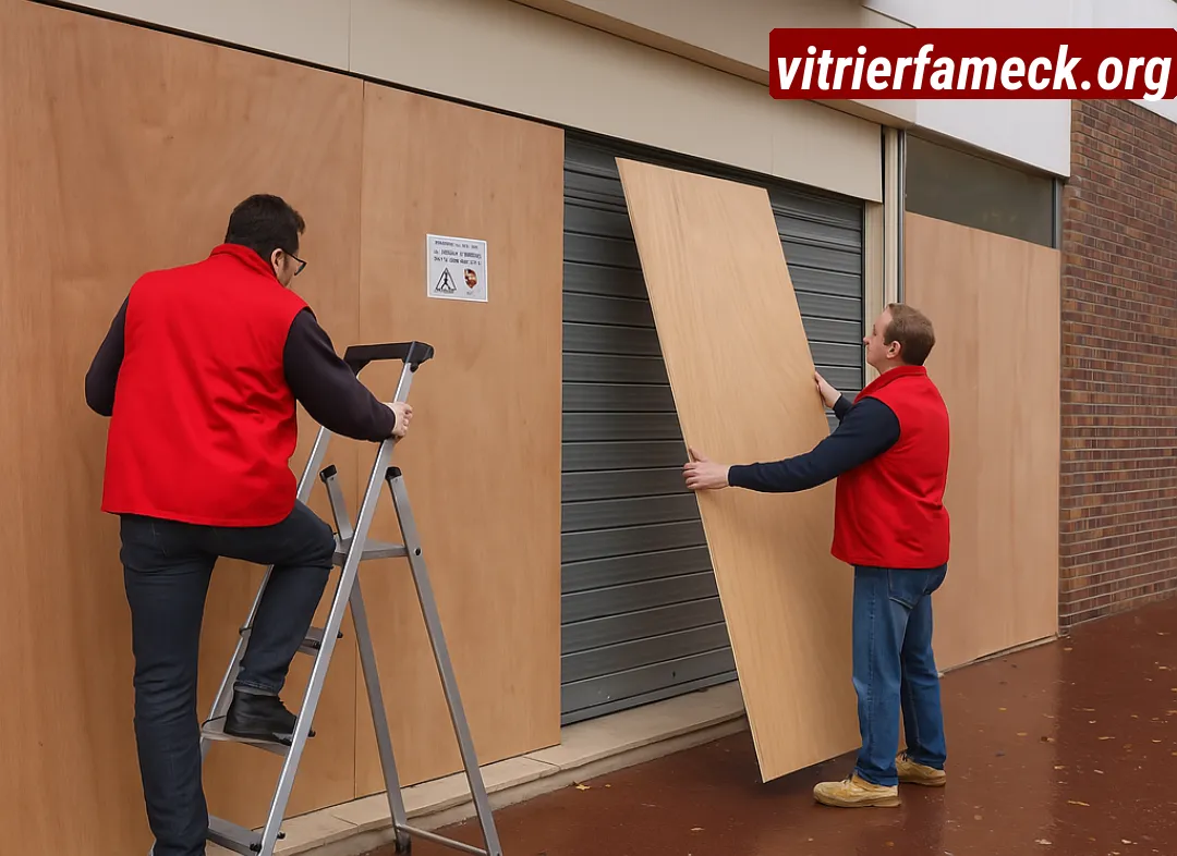 Mise en sécurité fermeture provisoire Fameck